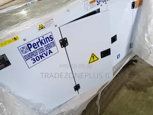 Brand New Perkins 30kVA Soundproof Diesel Generator