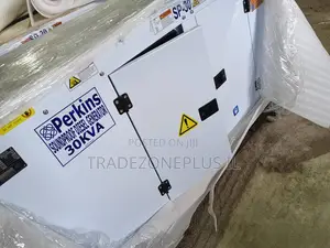 Brand New Perkins 30kVA Soundproof Diesel Generator