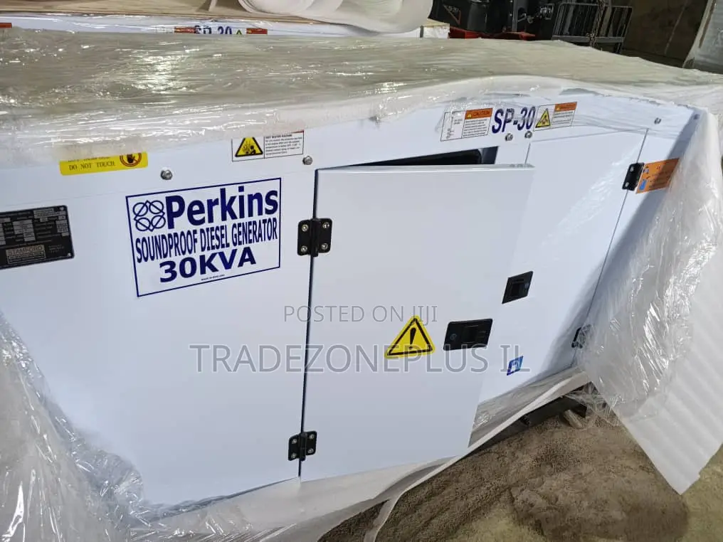 Reliable Perkins 30kVA Soundproof Diesel Set