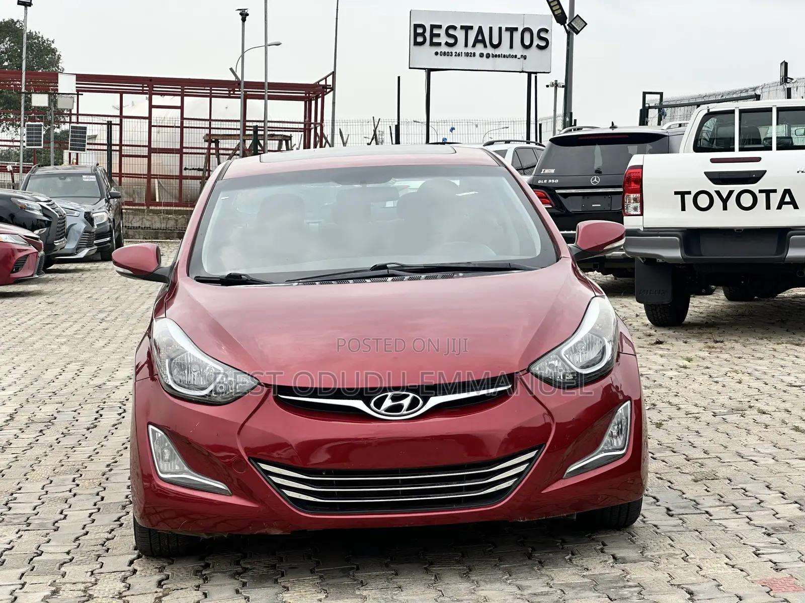 Hyundai Elantra 2016 Red