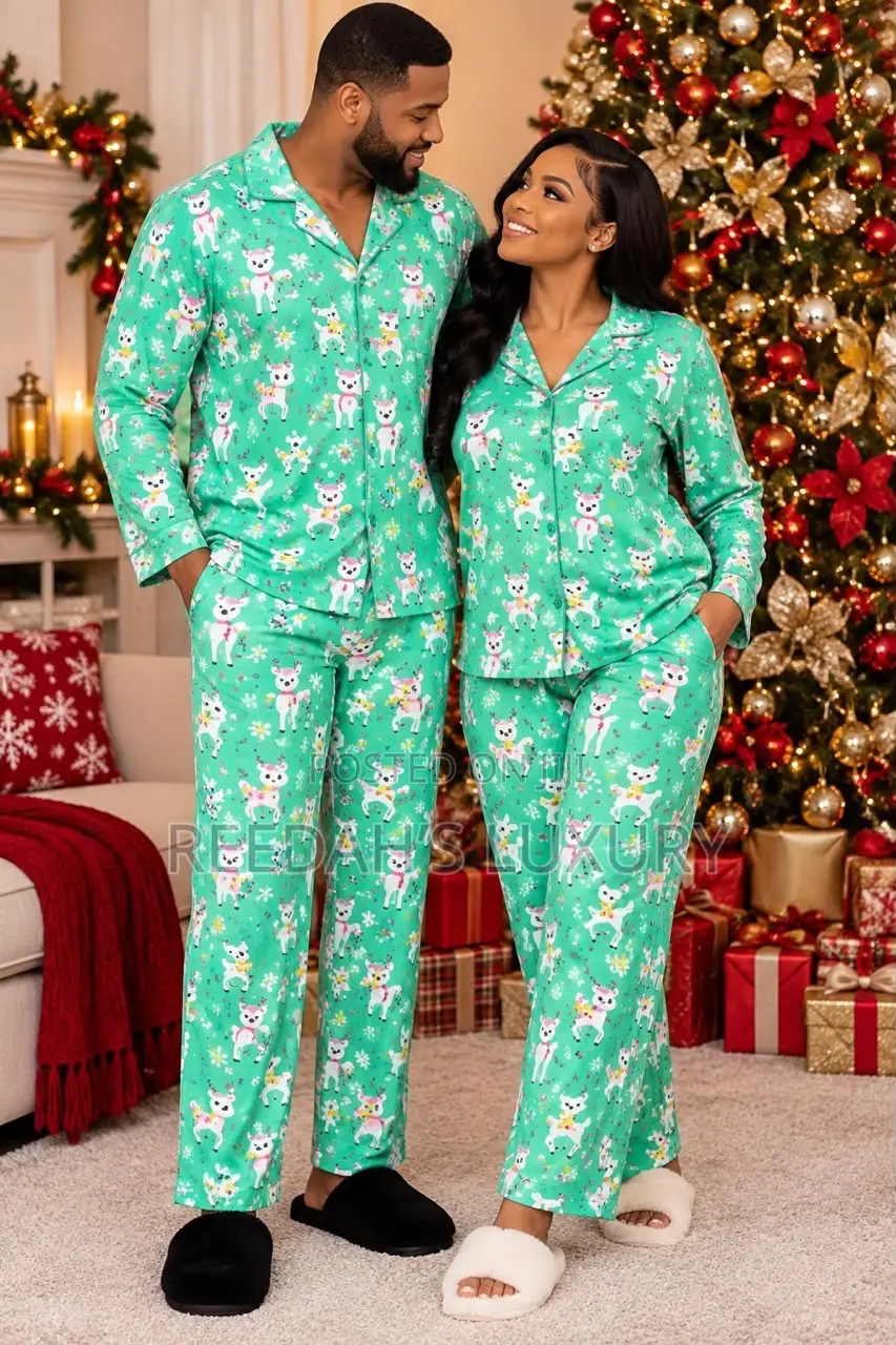 Cozy Festive Adults Christmas Pyjamas
