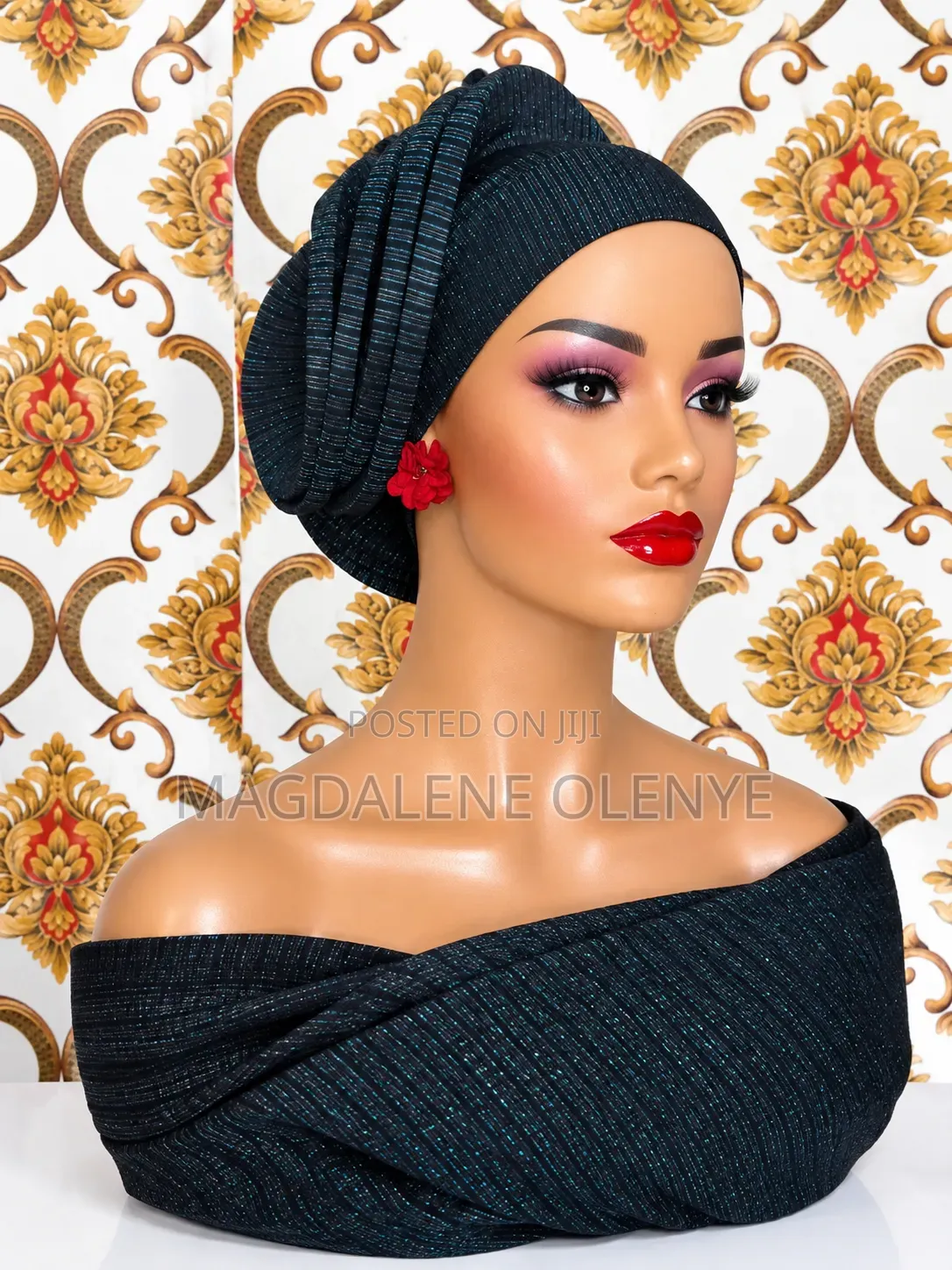 Spiral Turban Cap