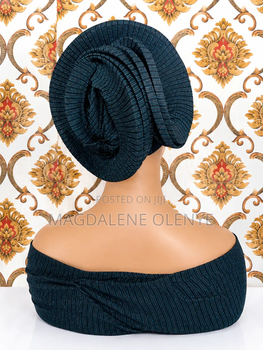 Spiral Turban Cap