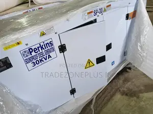 Powerful Perkins 30kVA Soundproof Generator