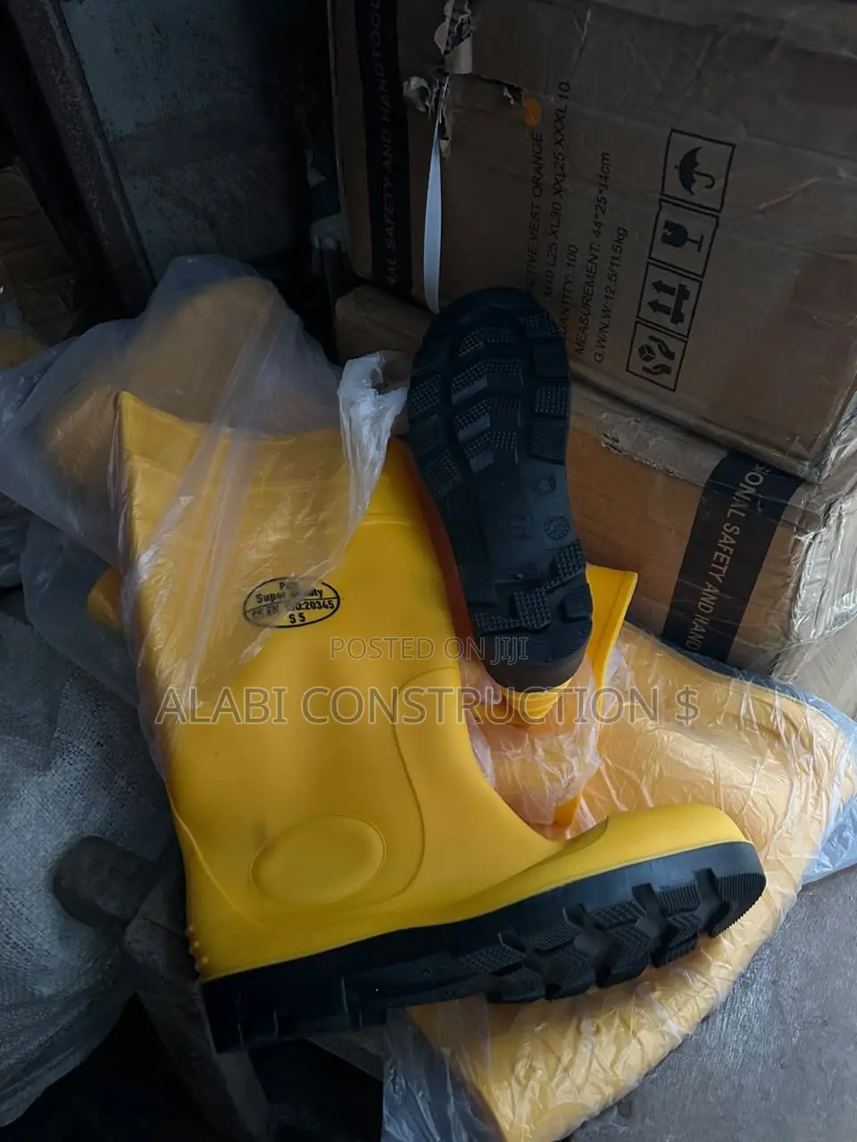 Rain Boot Waterproof Safety Boot