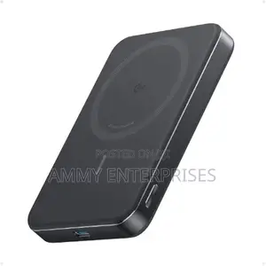 Maggo Power Bank - Ultra-Slim 10,000mAh Magnetic Charger Qi2 - Black