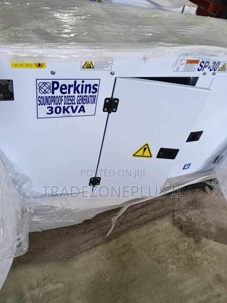 Super Quiet Perkins 30kVA Soundproof Generator