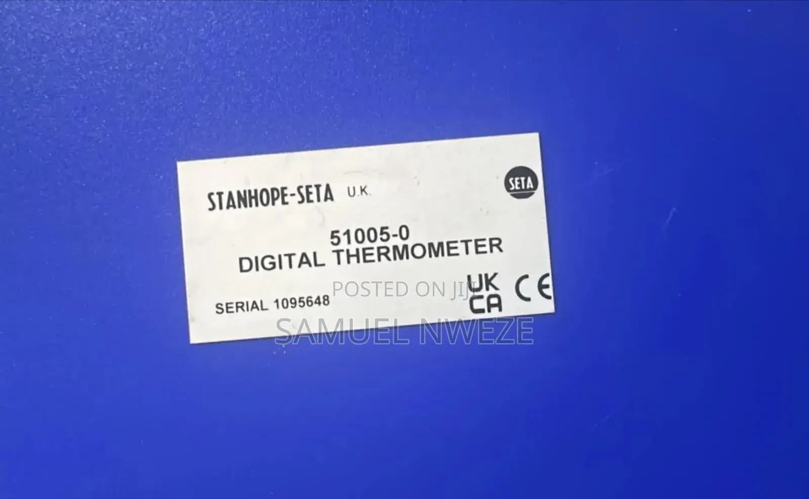 Stanhope-Seta Precision Digital Thermomete