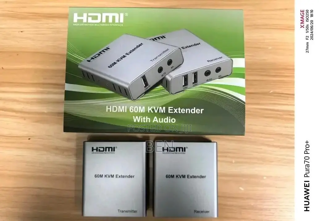 Generic HDMI 60m KVM Extender With Audio