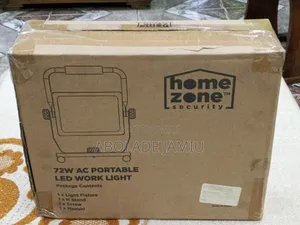 Home Zone Security 72W AC Portable LED Work Light