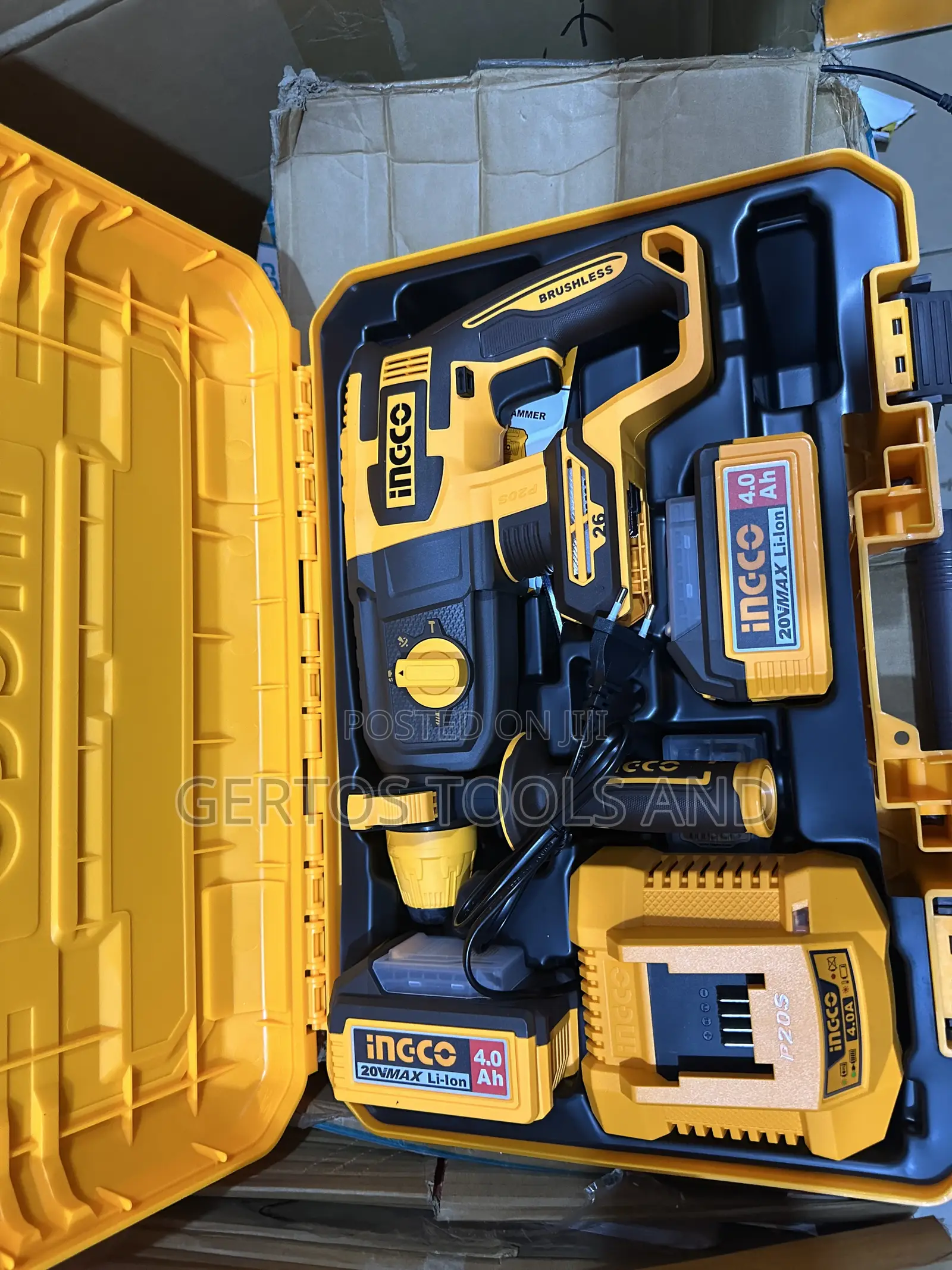 Incco 20v Cordless Rotary Hammer