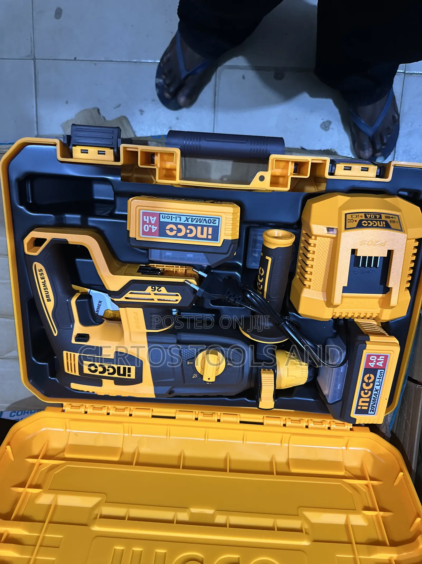 Incco 20v Cordless Rotary Hammer