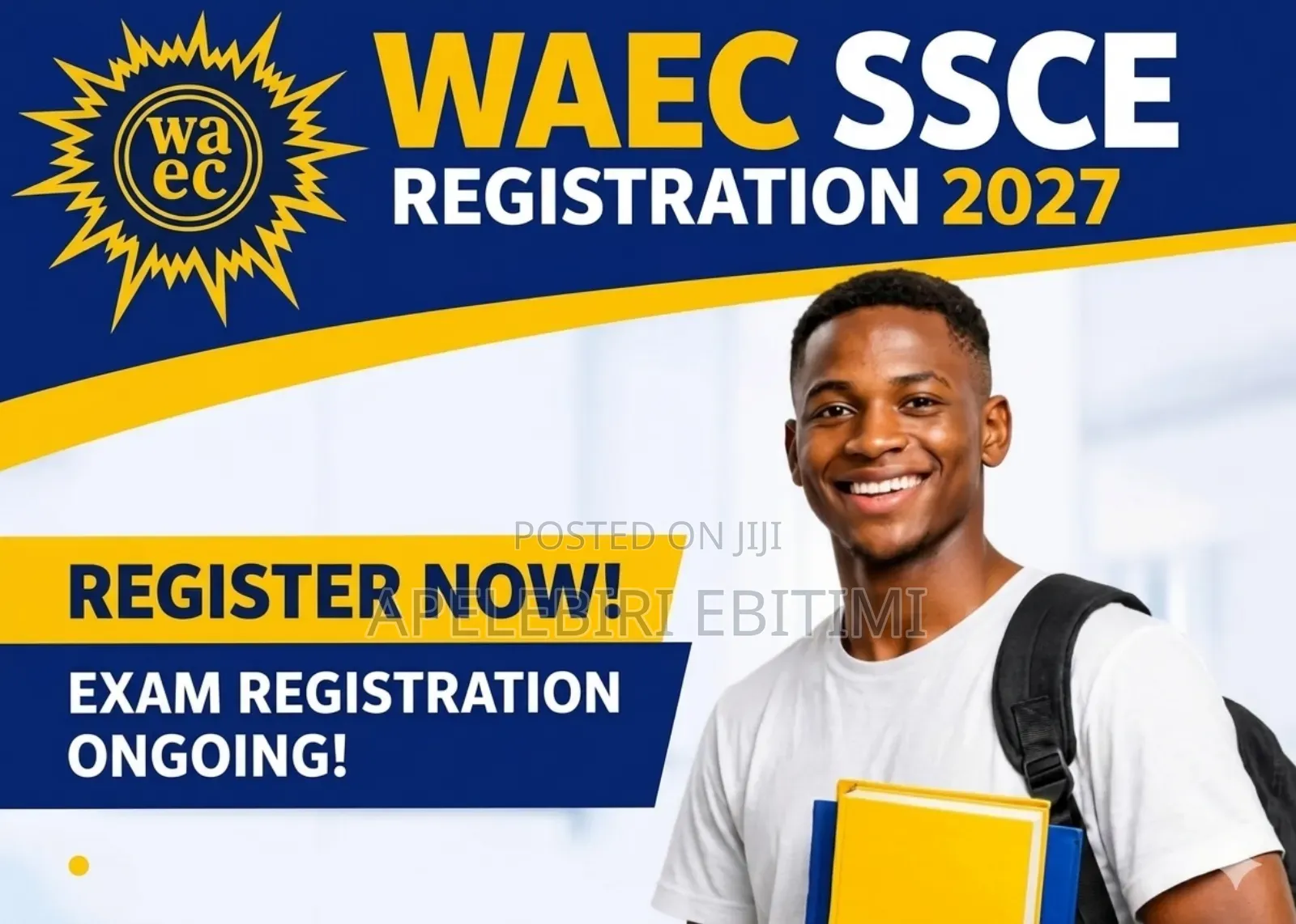 2027 SSCE WAEC and NECO Registration and Classes