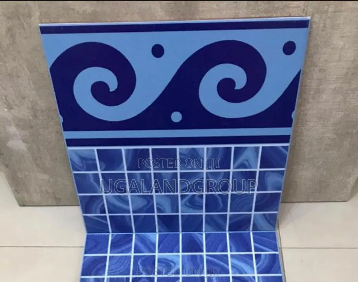 Blue Wave Ceramic Pool Tile