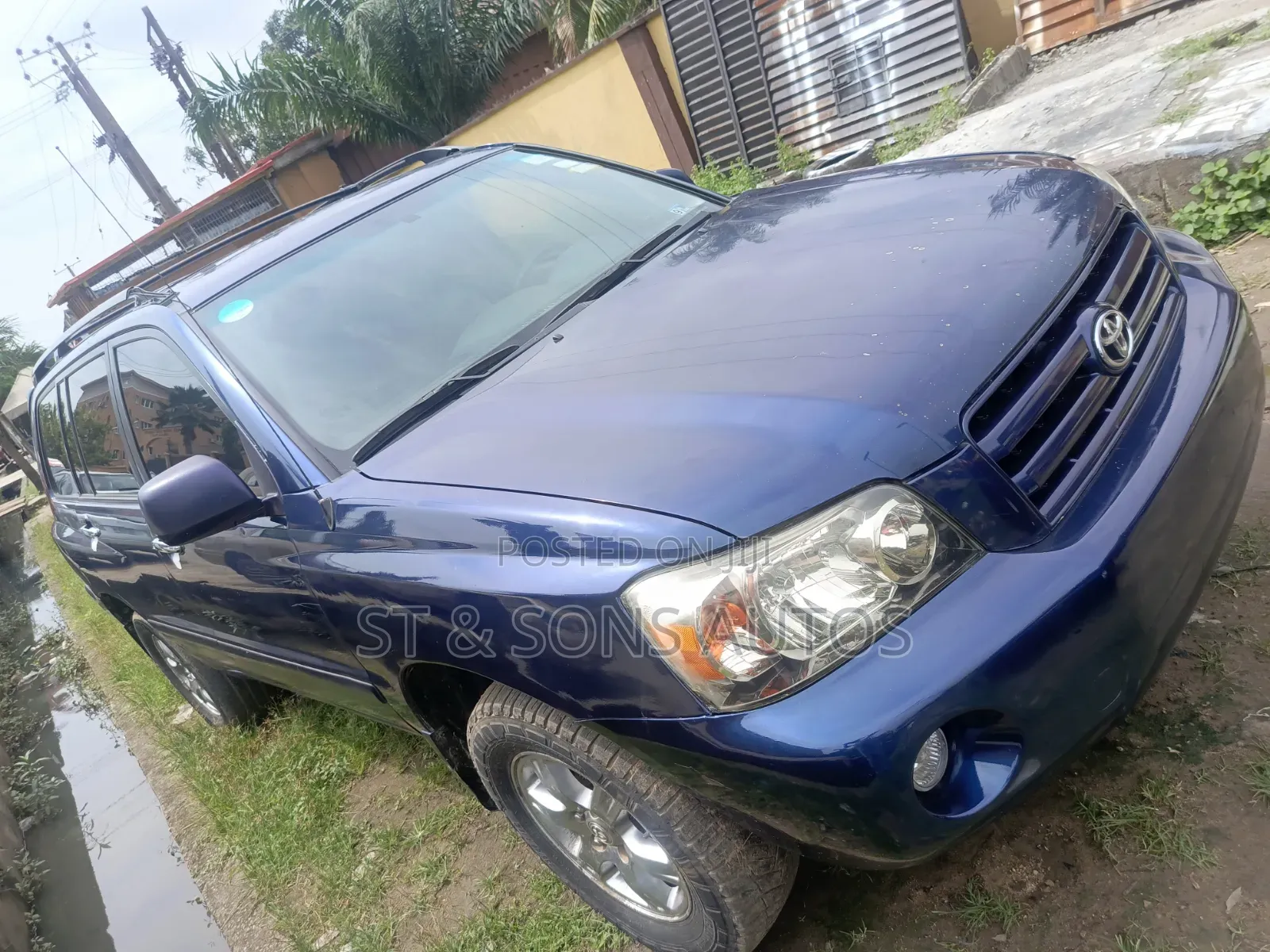 Toyota Highlander 2005 Blue