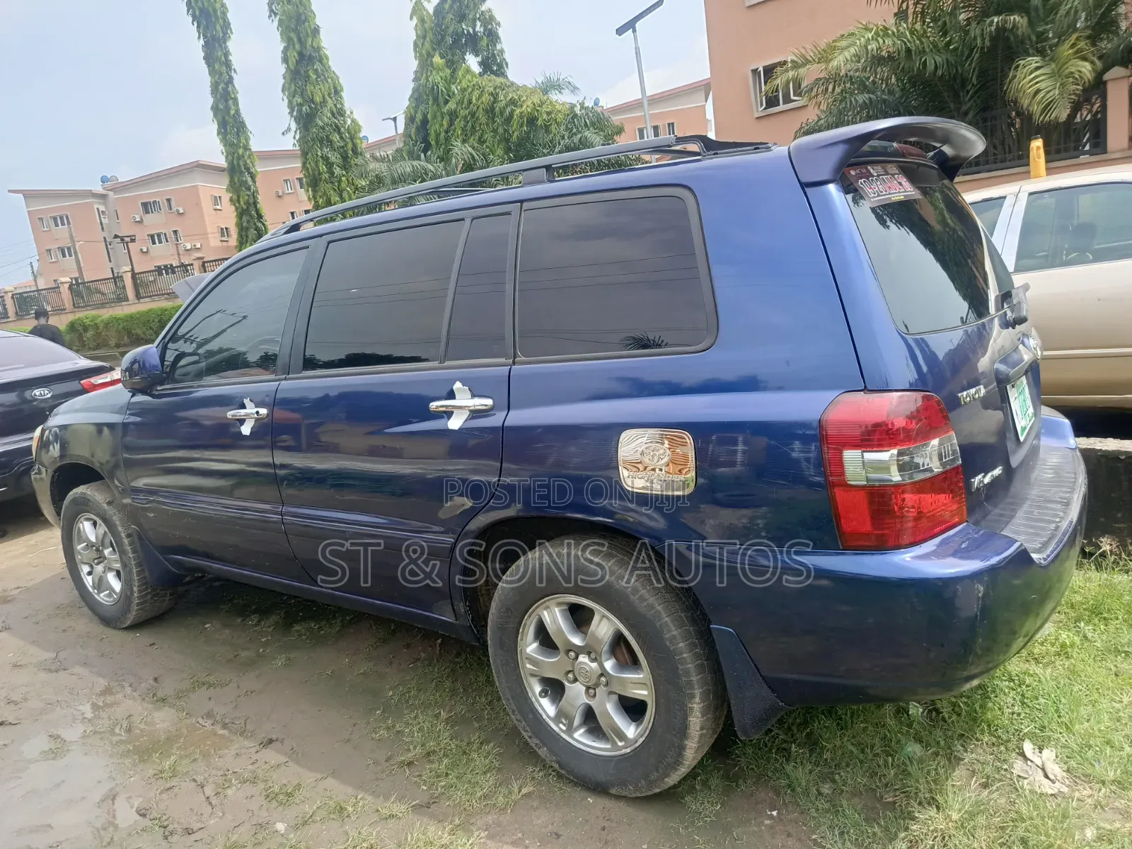 Toyota Highlander 2005 Blue