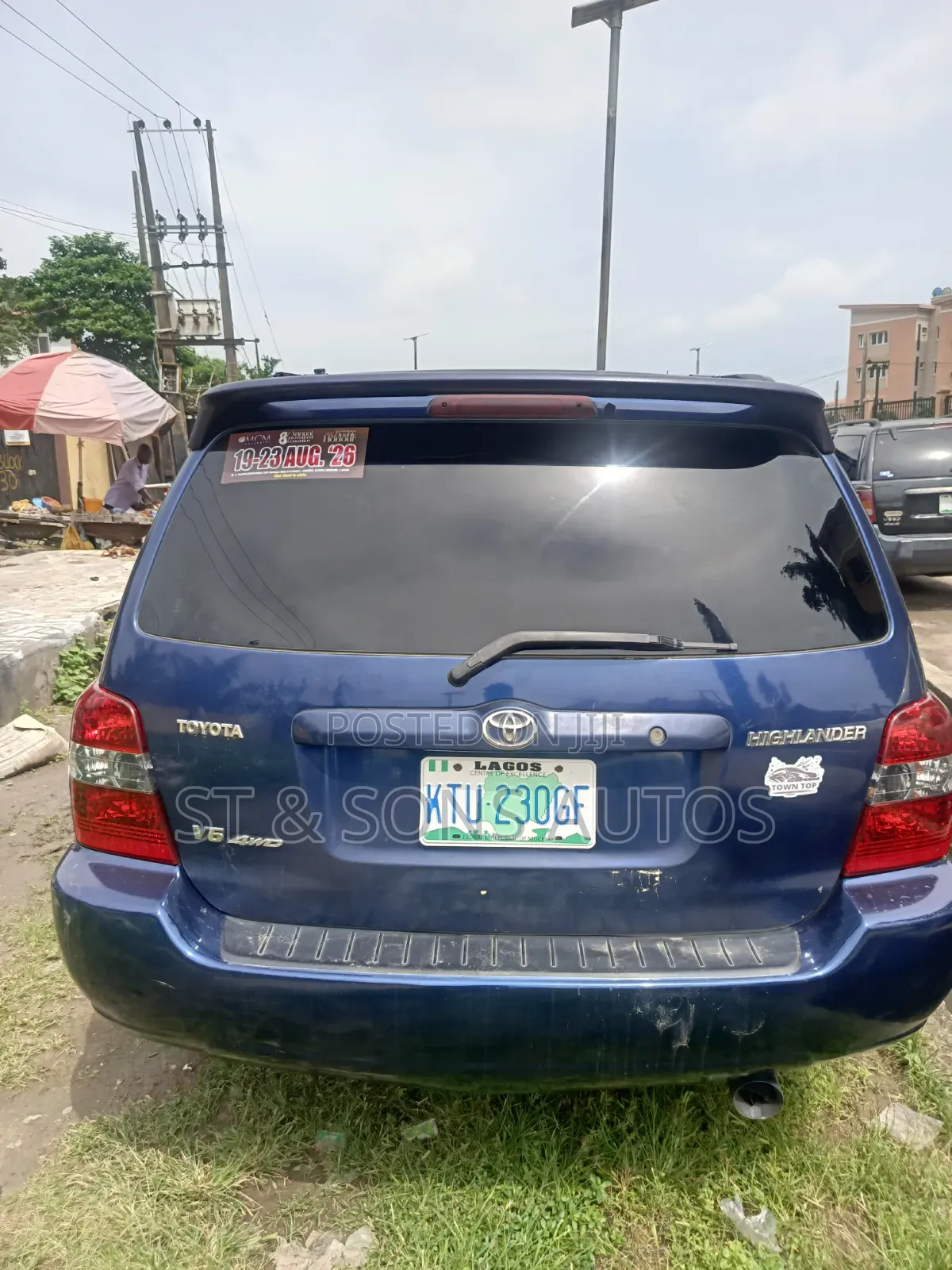 Toyota Highlander 2005 Blue