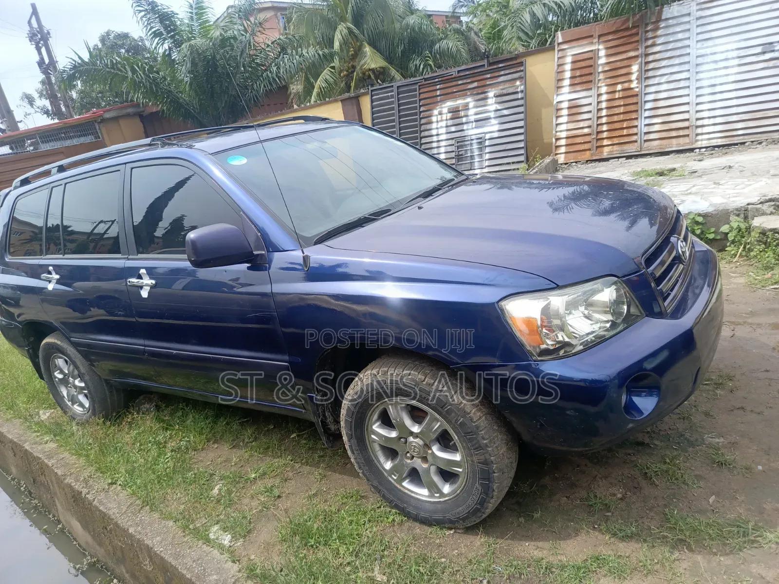 Toyota Highlander 2005 Blue