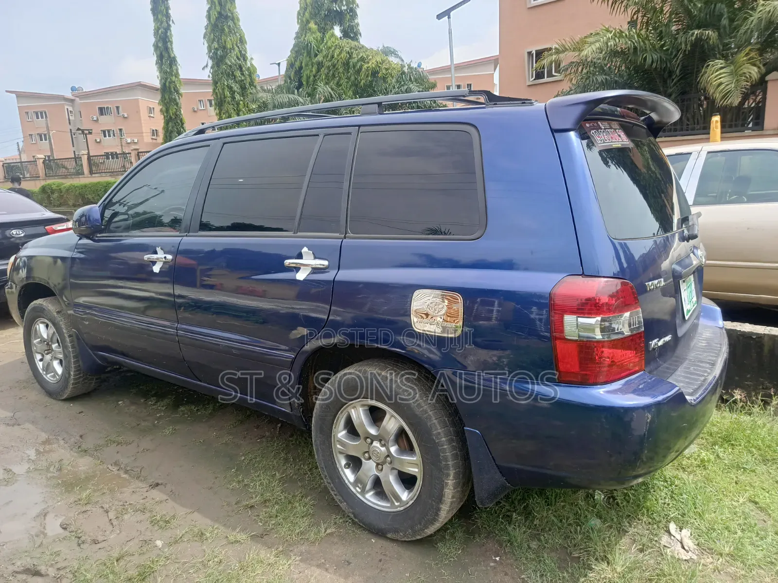Toyota Highlander 2005 Blue