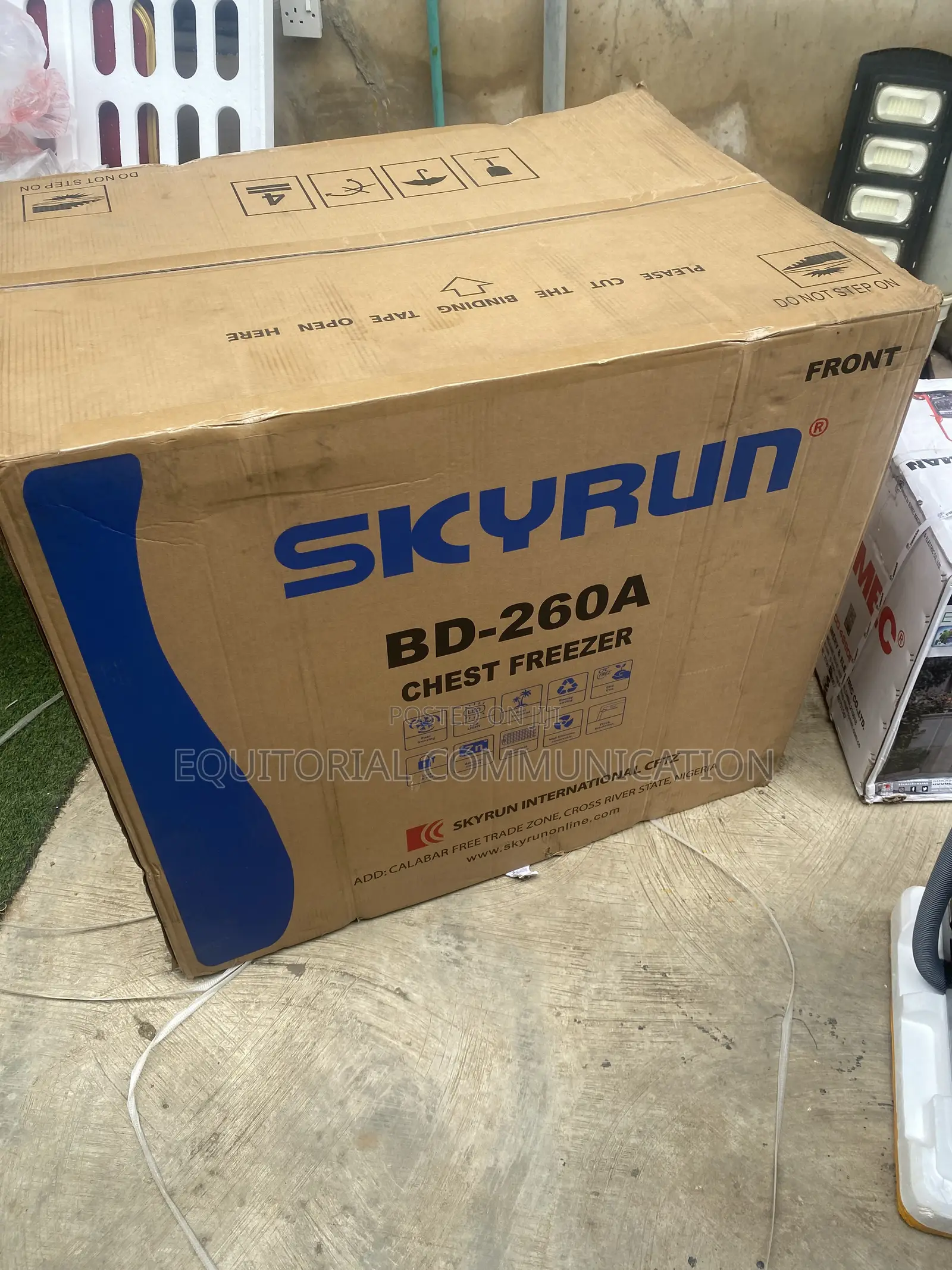 Skyrun BD-260A Chest Deep Freezer 260L