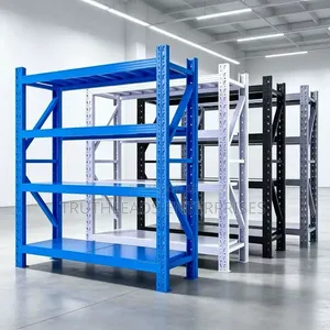 Metal Stacking Rack for Warehouse Inventory Storage Management