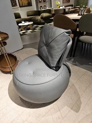 Executive Rotate Accent Leather Chair