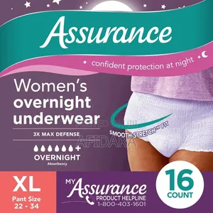 ASSURANCE Women's Incontinence & Postpartum Underwater (16 Count)