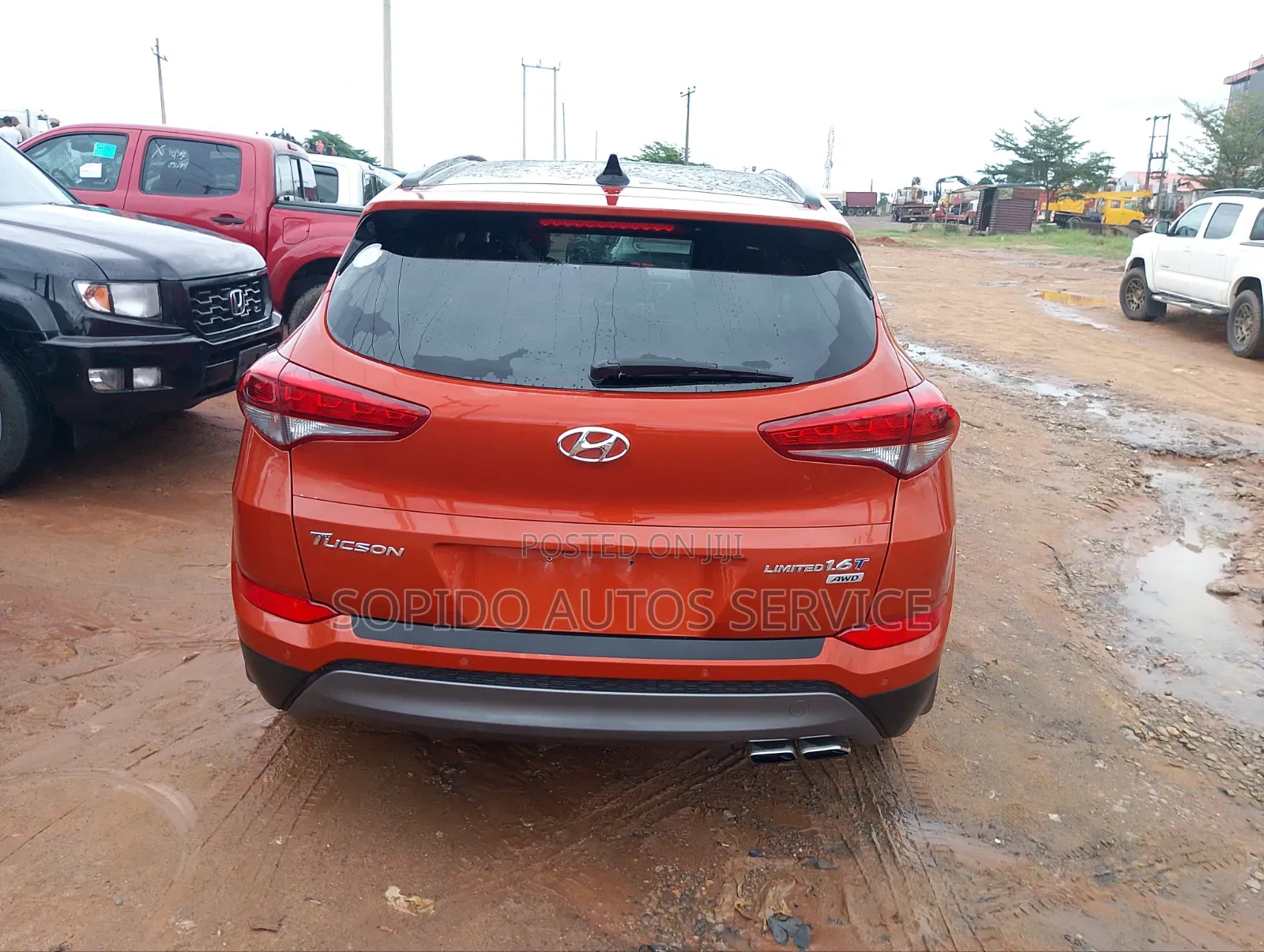 Hyundai Tucson 2016 Orange