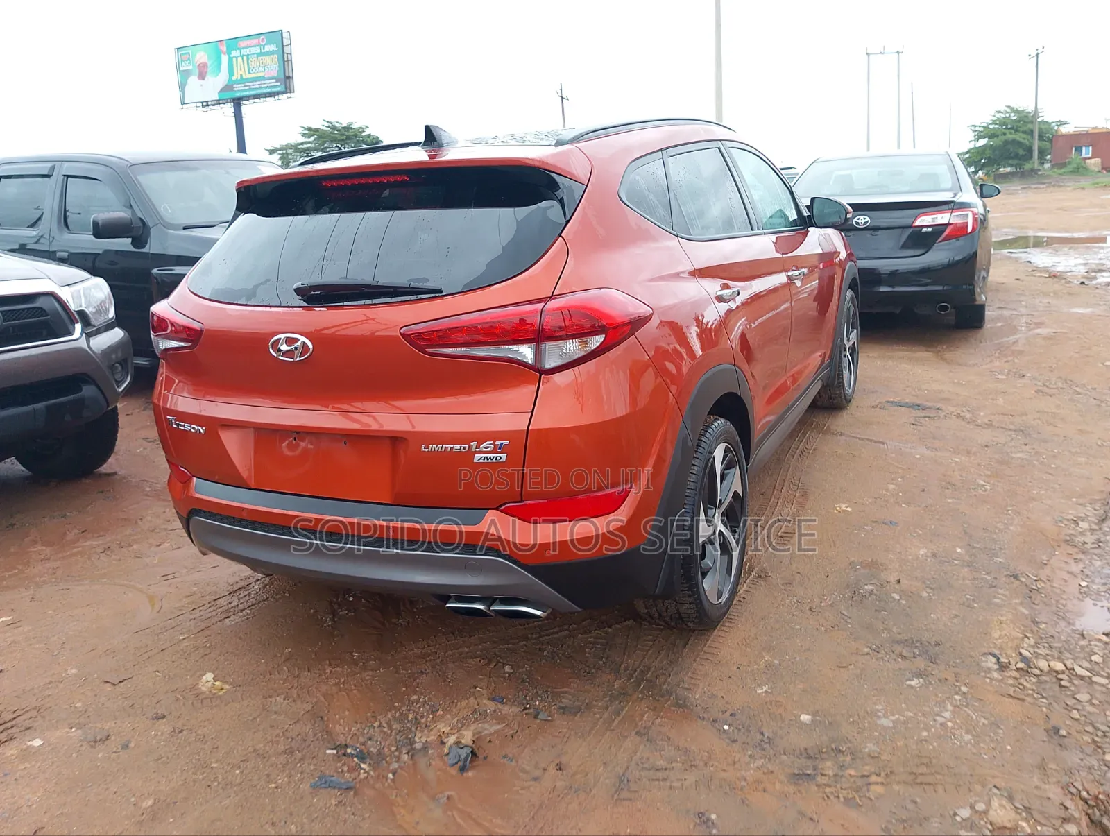Hyundai Tucson 2016 Orange