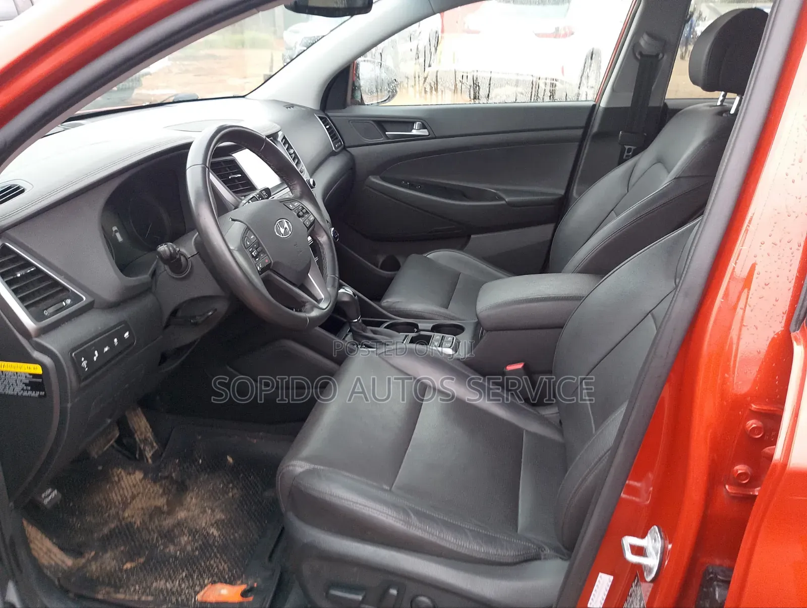 Hyundai Tucson 2016 Orange