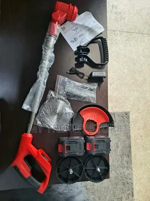 Rechargeable Grass Cutter With Two Batteries