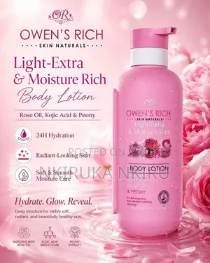 Owen's Rich Body Lotion Anf Bath