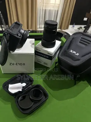 Sony ZV-E10 II and Extra Accessories.