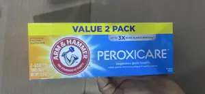 Arm & Hammer PeroxiCare Anticavity Fluoride Toothpaste Value 2 Pack