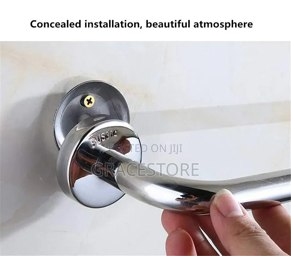 Stainless Armless Towel Hanger- 60cm