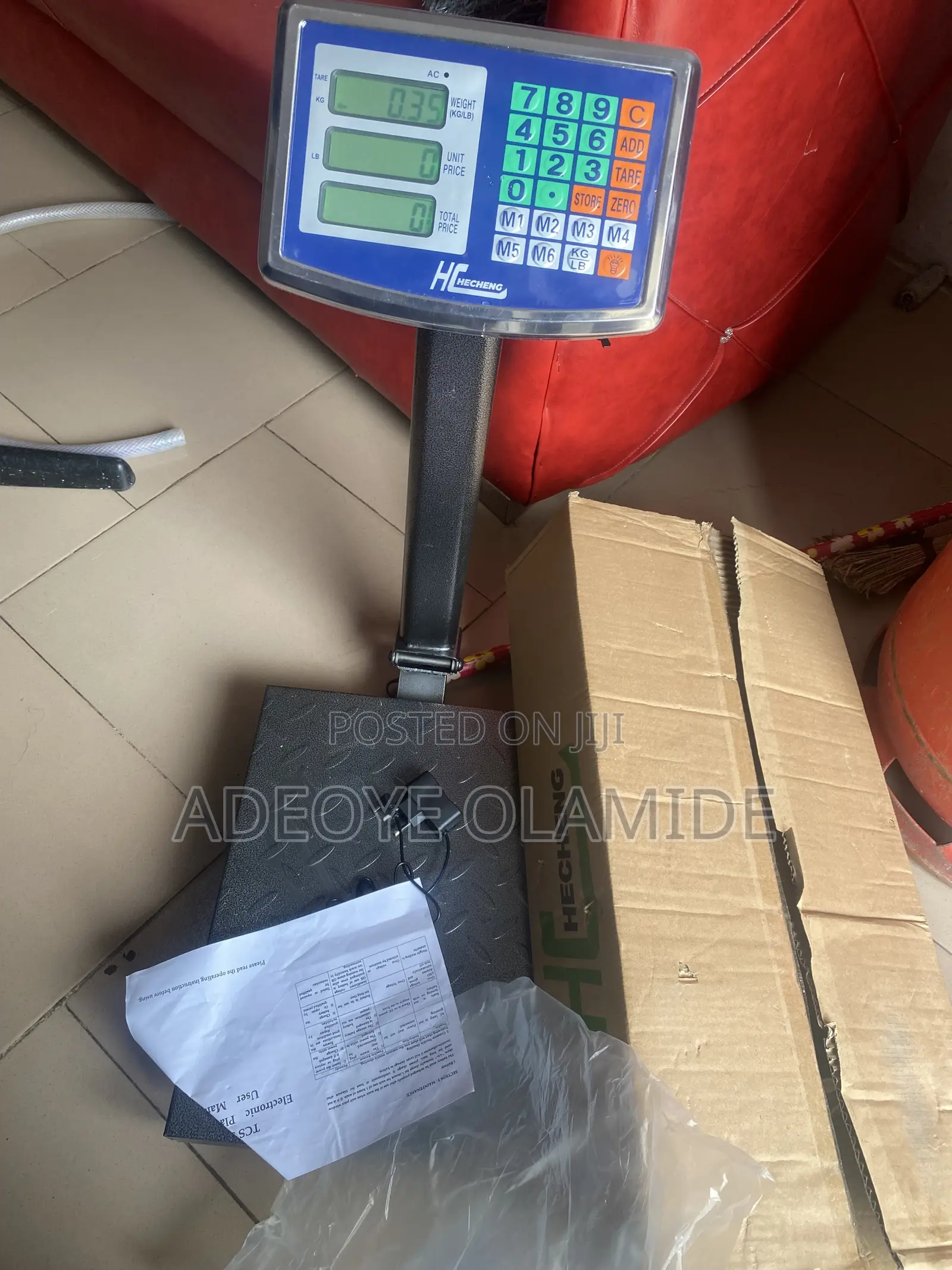 Digital Weighing Scale 100kg