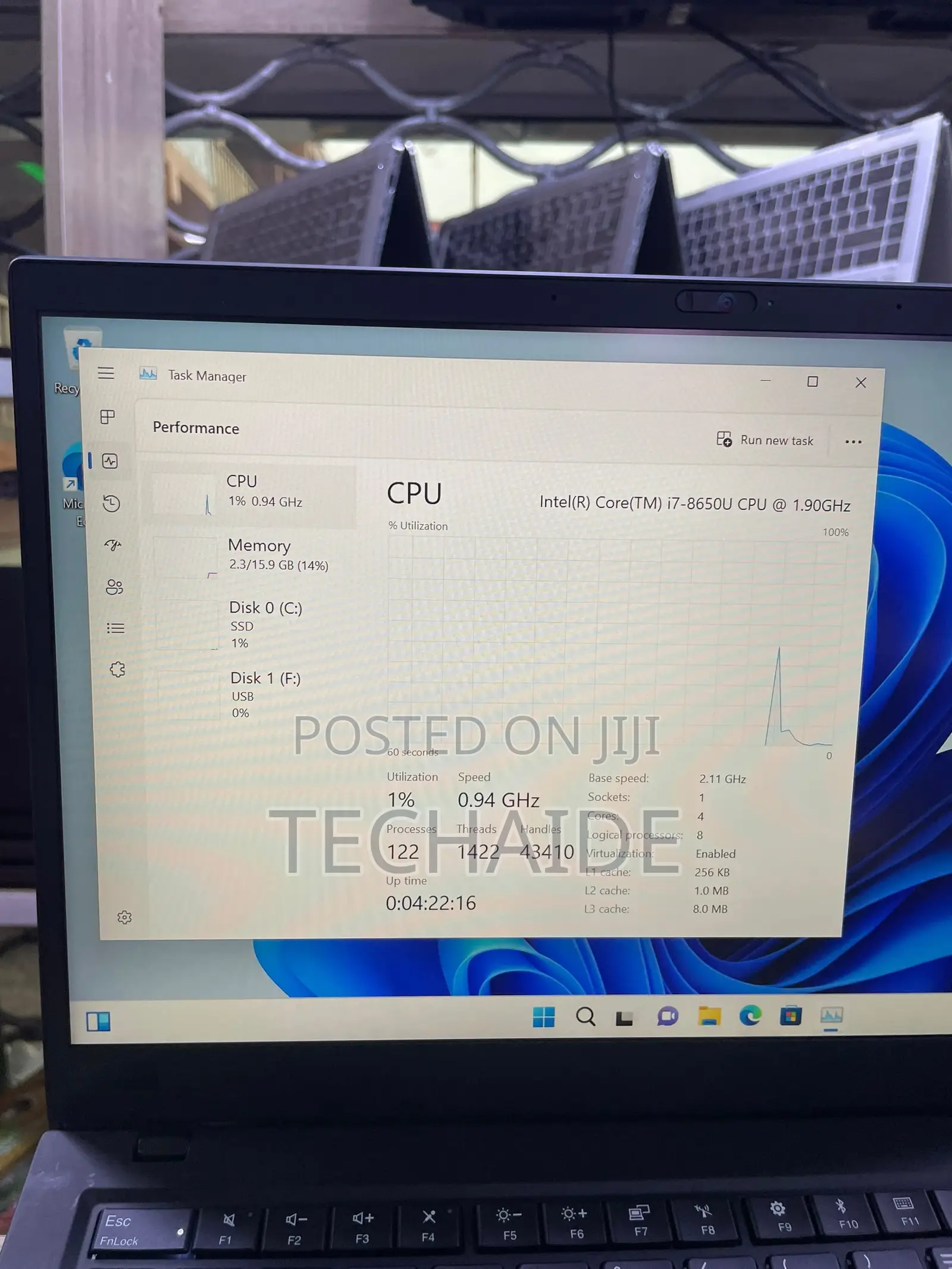 Laptop Lenovo ThinkPad X1 Carbon 16GB Intel Core i7 SSD 512GB