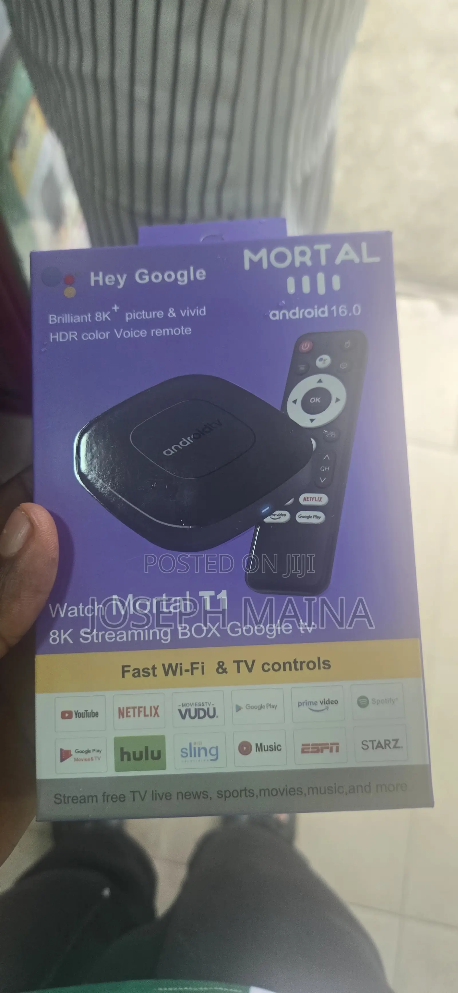 Mortal T1 Streaming Box Android 16.0