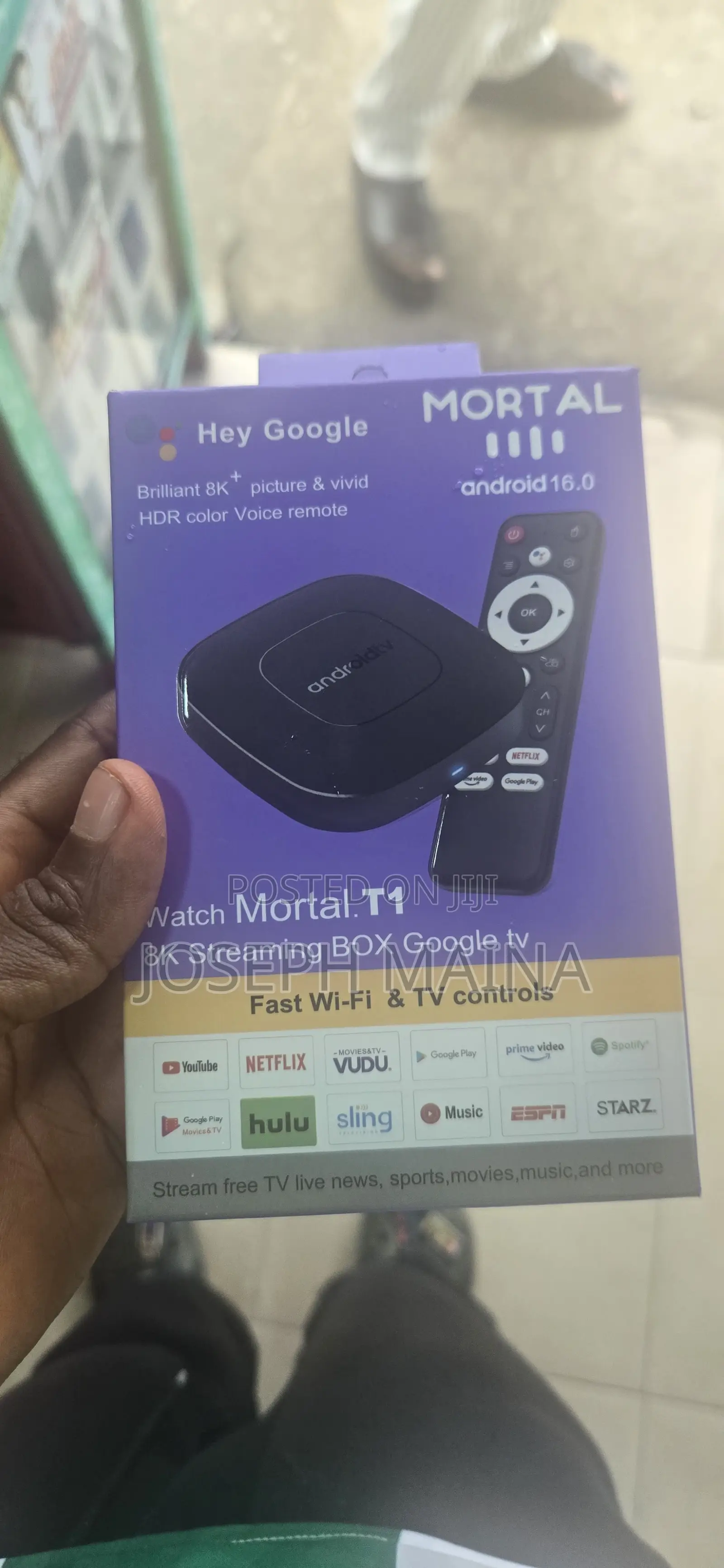 Mortal T1 Streaming Box Android 16.0