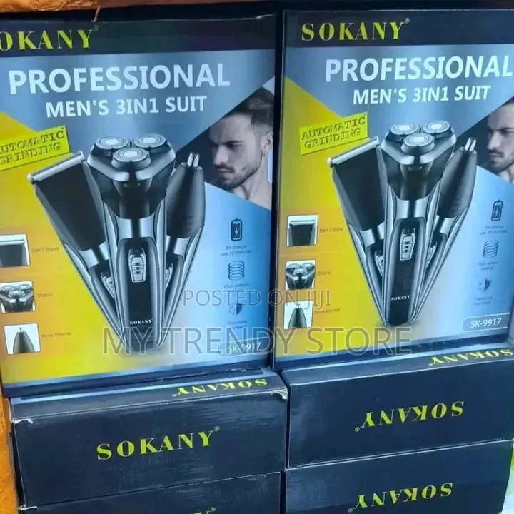 3 in 1 Sokany Rechargeable Clipper