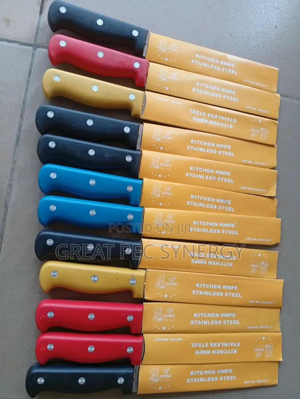 Coloured Knife