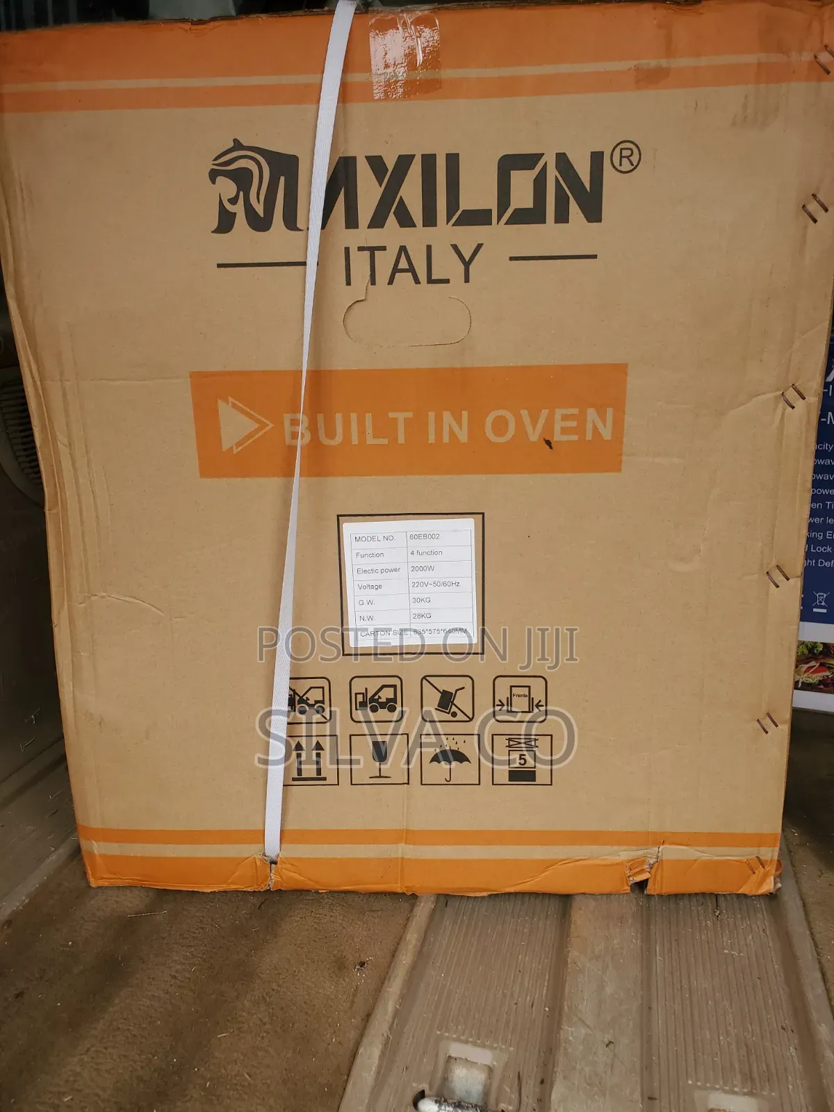 AXILON Italy 60cm Built-in Electric Oven – 2000W