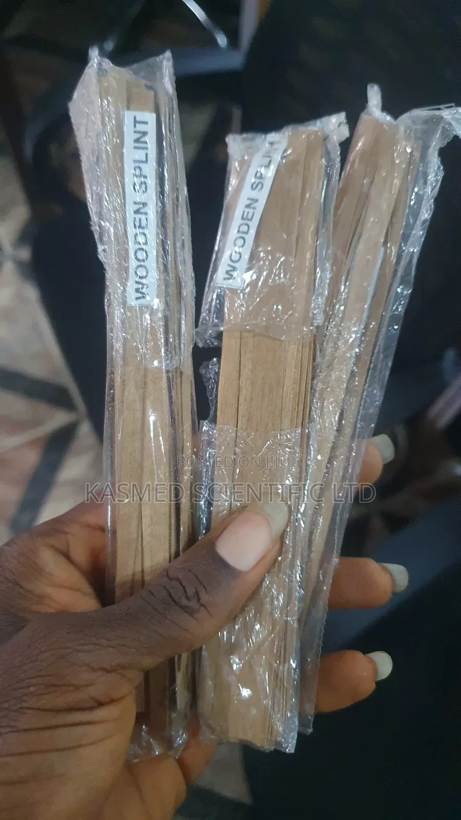 Wooden Splints for Physics Laboratory