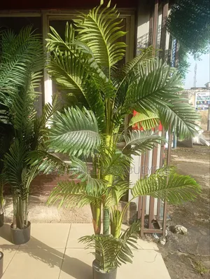 Artificial Golden Palm Flowers