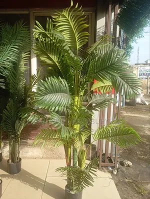 Artificial Golden Palm Flowers