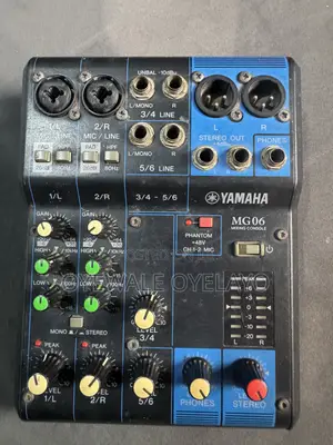 Yamaha 6 Channel Mixer(DJ Mixer)