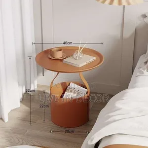 Luxury Storage Side Stool