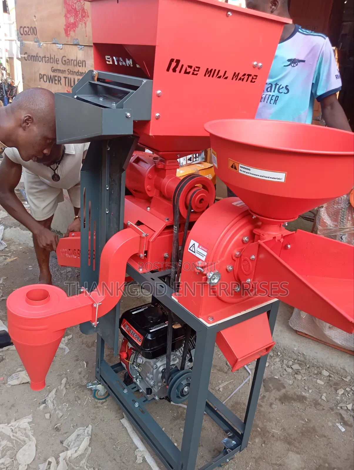 Rice Milling Machine 5in1