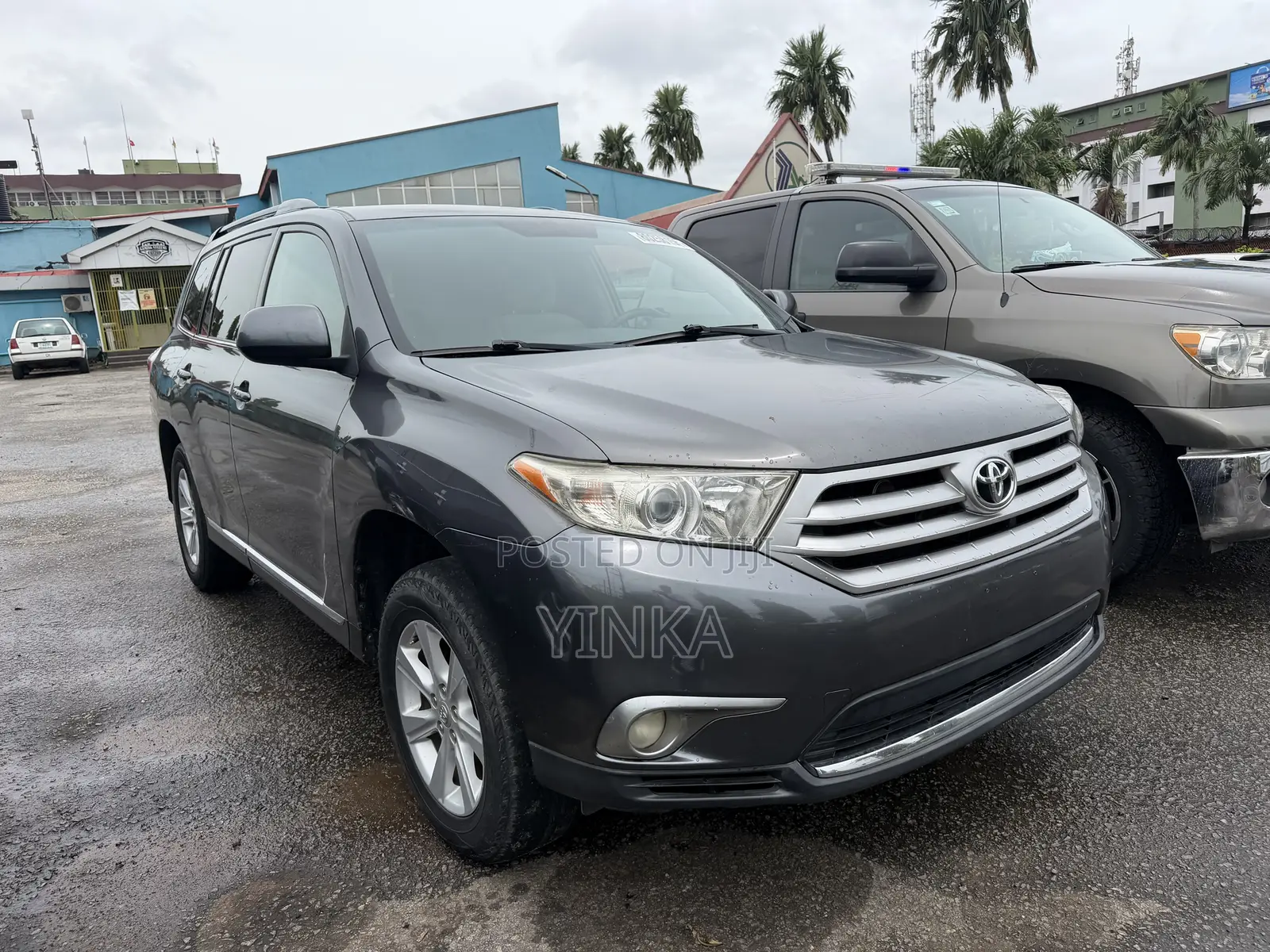 Toyota Highlander 2011 Gray
