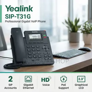 Yealink SIP-T31G IP Phone – Professional Gigabit VoIP Phone